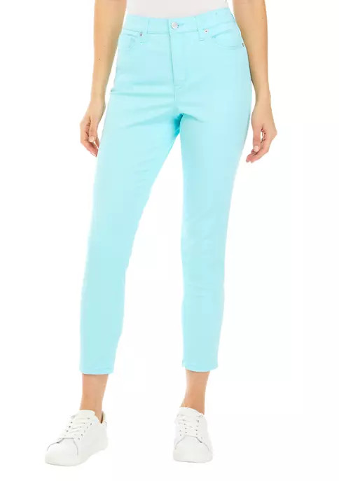 Women's High Rise Skinny Cropped Pants | Belk