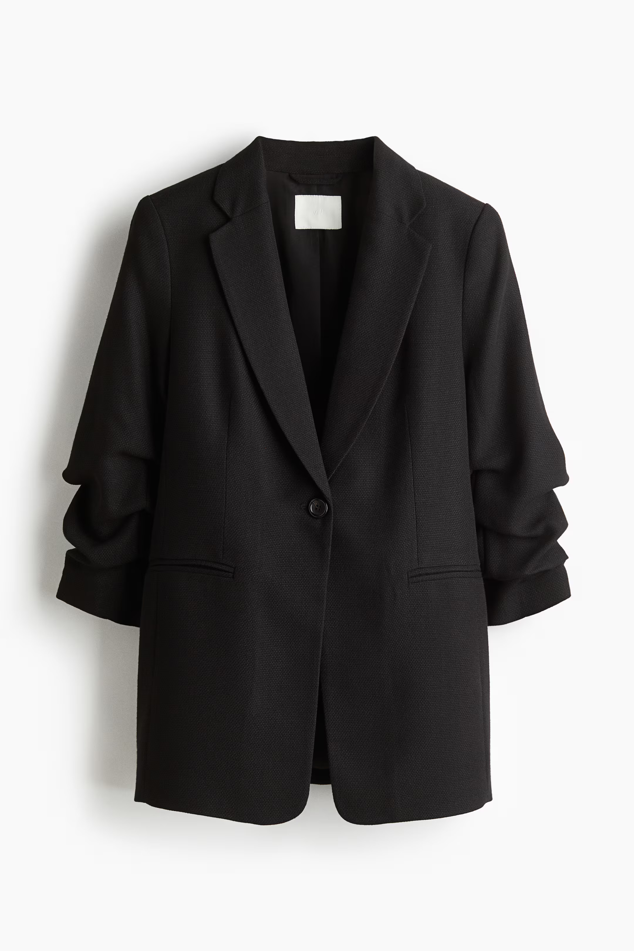 Gathered-Sleeve Jacket | H&M (US + CA)