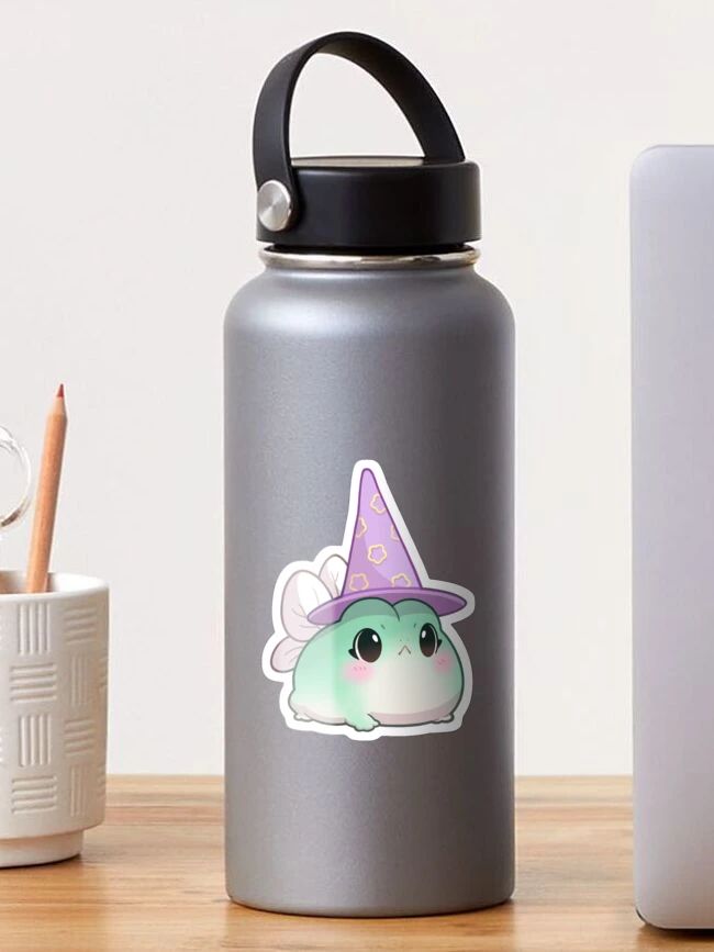 Witchy Fairy Frog Sticker | Redbubble (US)