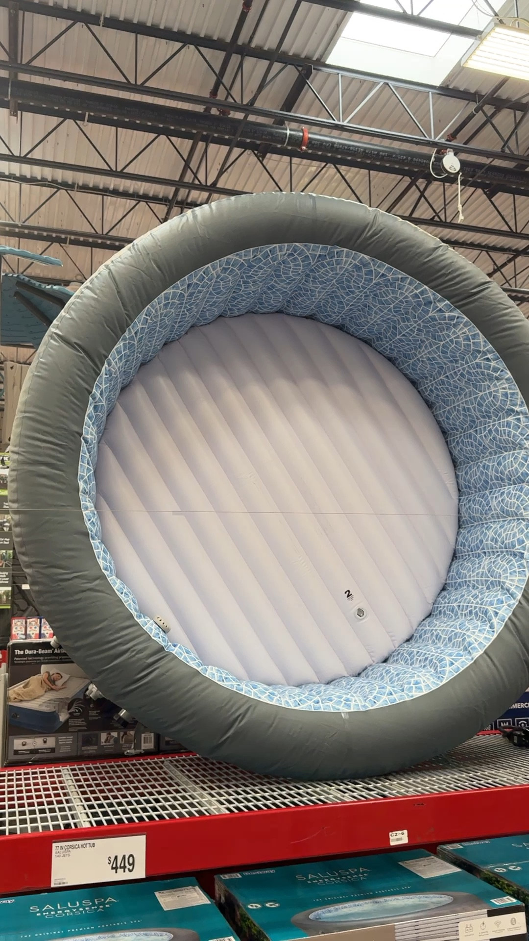 Find the SaluSpa Corsica Energy-Saving Smart AirJet Inflatable Hot Tub now at #samsclub! 

#LTKHome