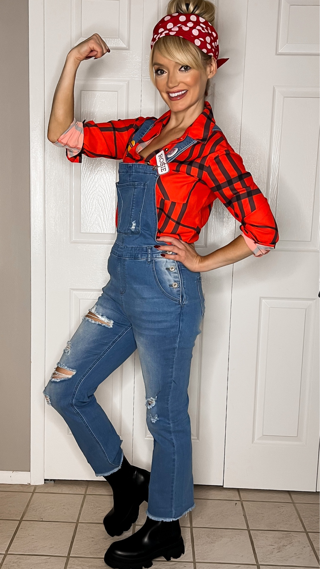 Rosie the Riveter Halloween costume idea - Amazon Fashion - Halloween costumes - Halloween costume ideas - Amazon Deals 

#LTKHalloween #LTKSeasonal #LTKshoecrush