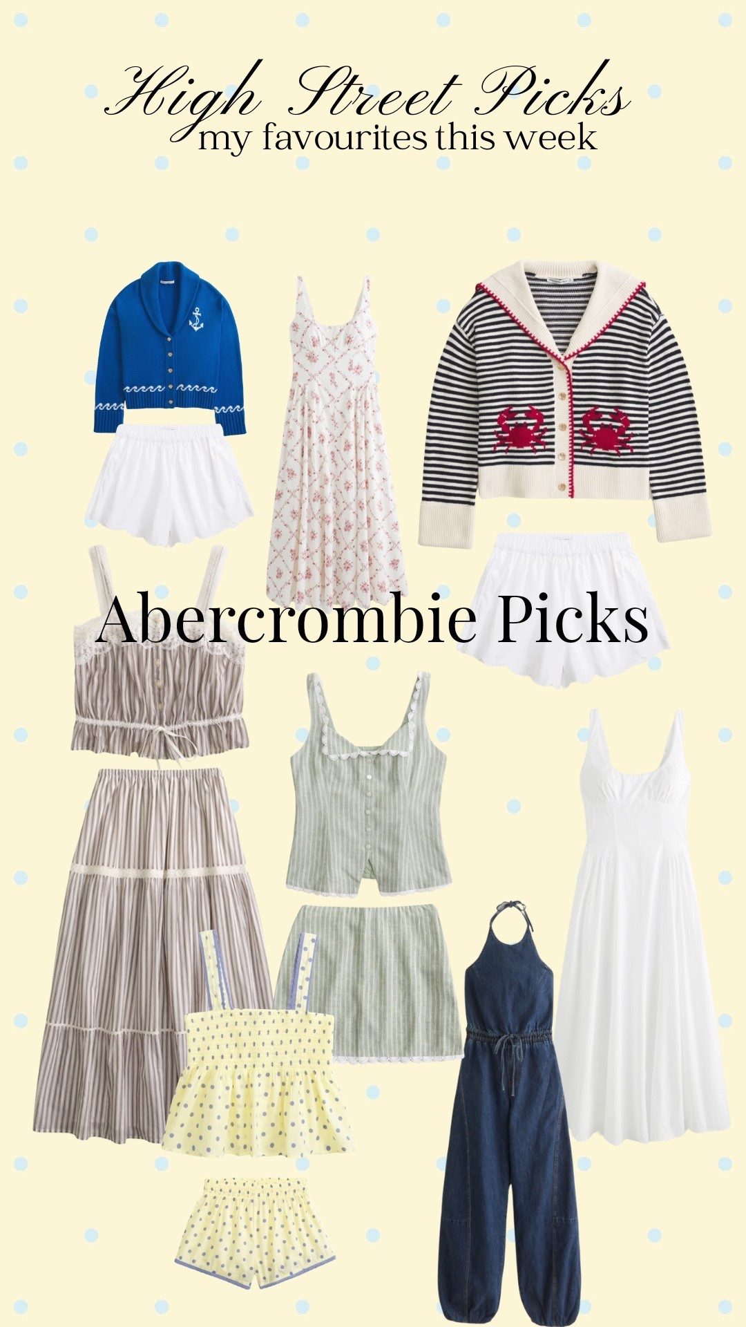 Abercrombie Picks of the week 🤍✨

#LTKuk #LTKxAFSale #LTKspring