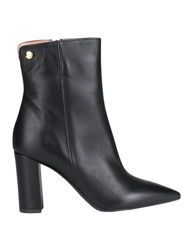 Bianca Di Woman Ankle boots Black Size 11 Soft Leather | YOOX (US)