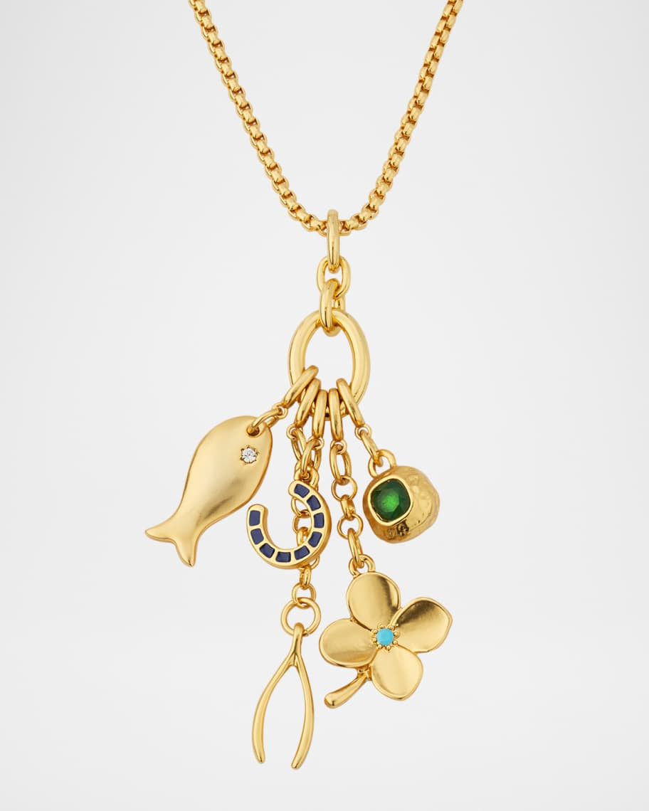 The Buona Fortuna Charm Necklace | Neiman Marcus