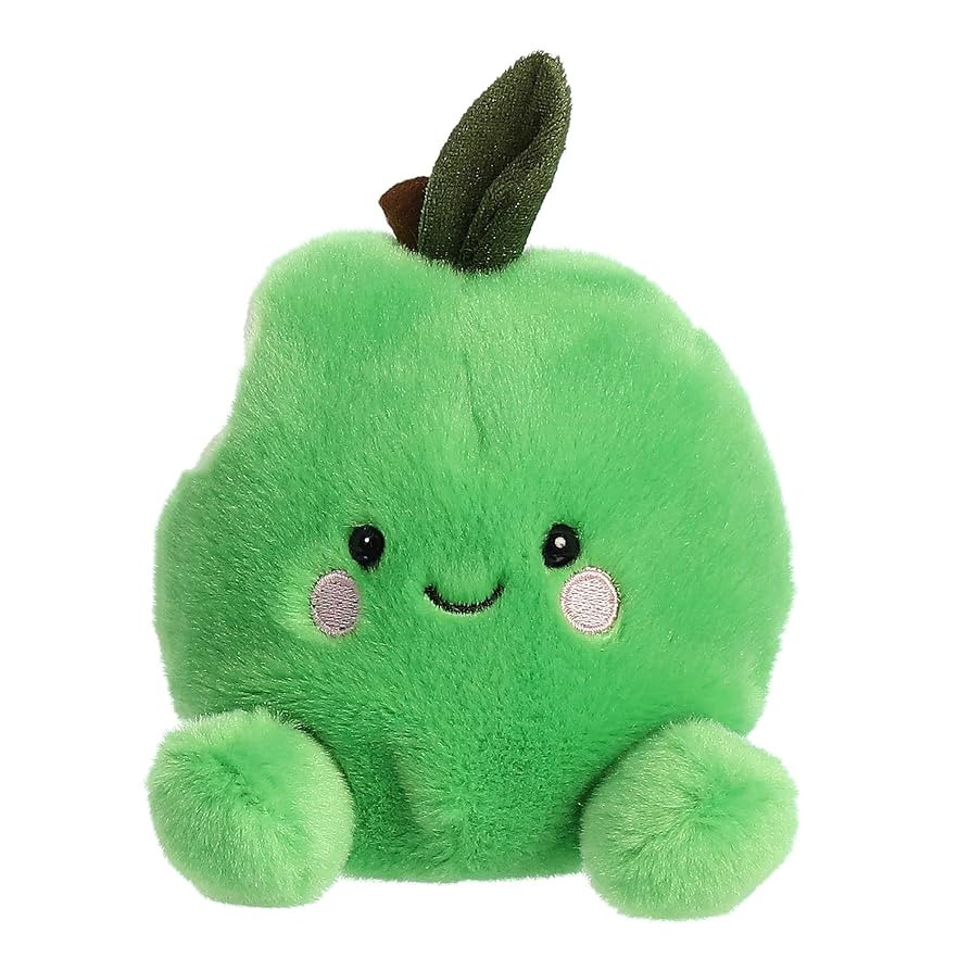 Aurora® Adorable Palm Pals™ Jolly Green Apple™ Stuffed Animal - Pocket-Sized Fun - On-The-Go... | Amazon (US)
