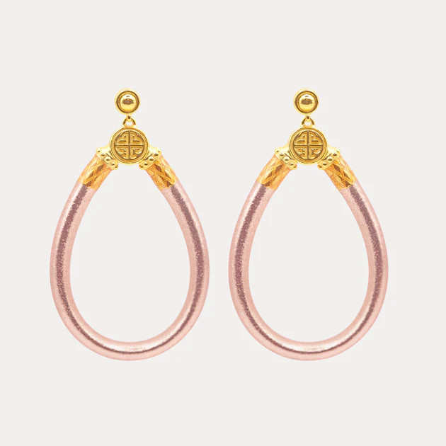 Champagne All Weather Earrings | BuDhaGirl