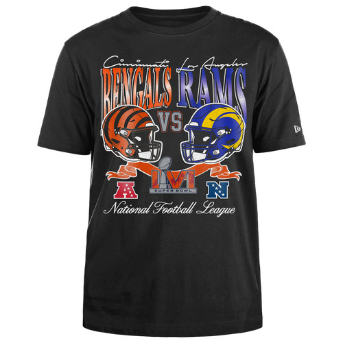 New Era Mens New Era Rams/Bengals Super Bowl Short Sleeve T-Shirt - Mens Multi/Black Size 3XL | Foot Locker (US)