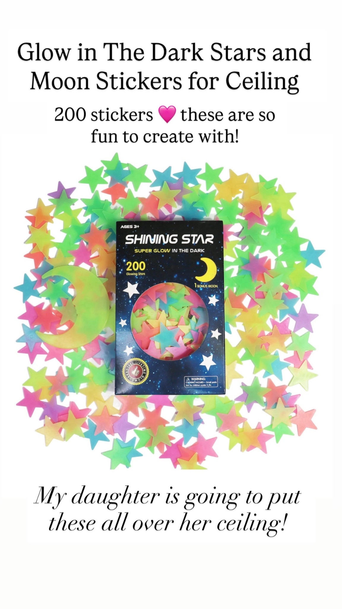 Glow in the dark stars on the ceiling 

#LTKGiftGuide