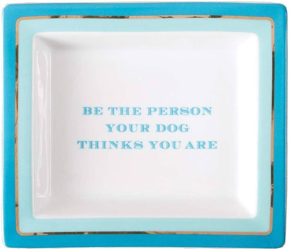 Two's Company Be The Person Your Dog Thinks You are Desk Tray in Gift Box | Amazon (US)