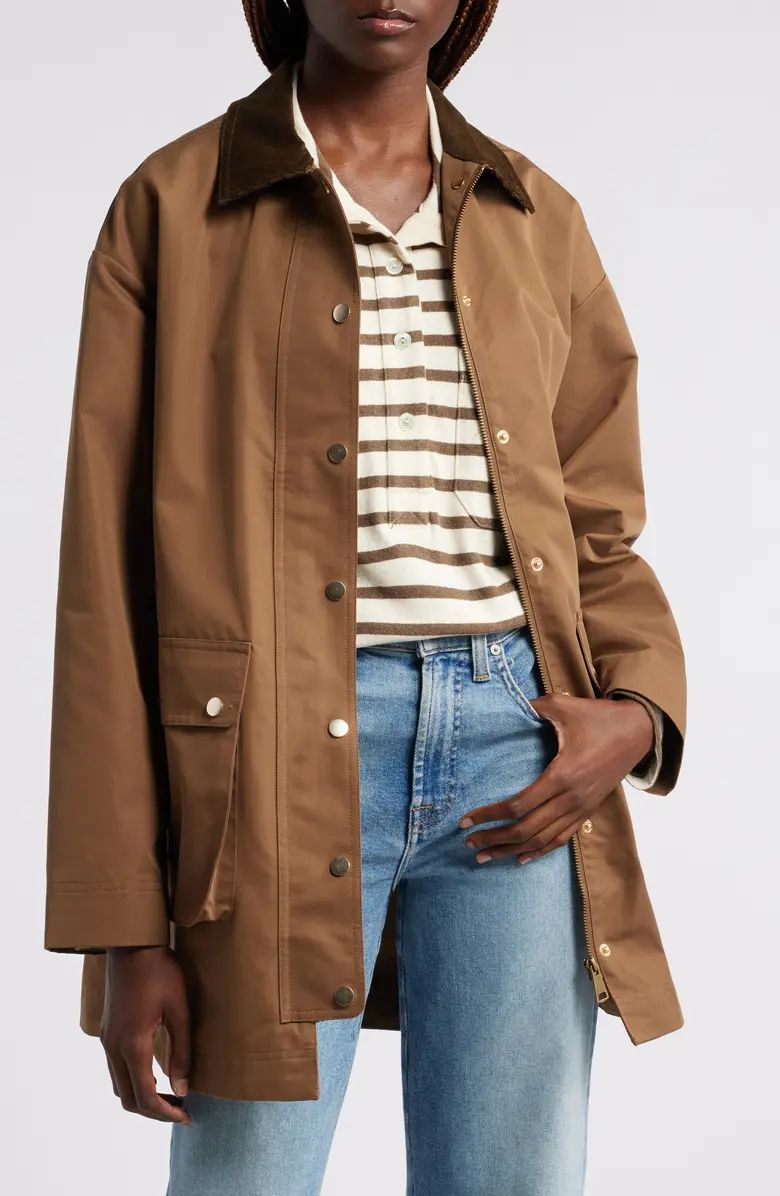 Corduroy Collar Jacket | Nordstrom