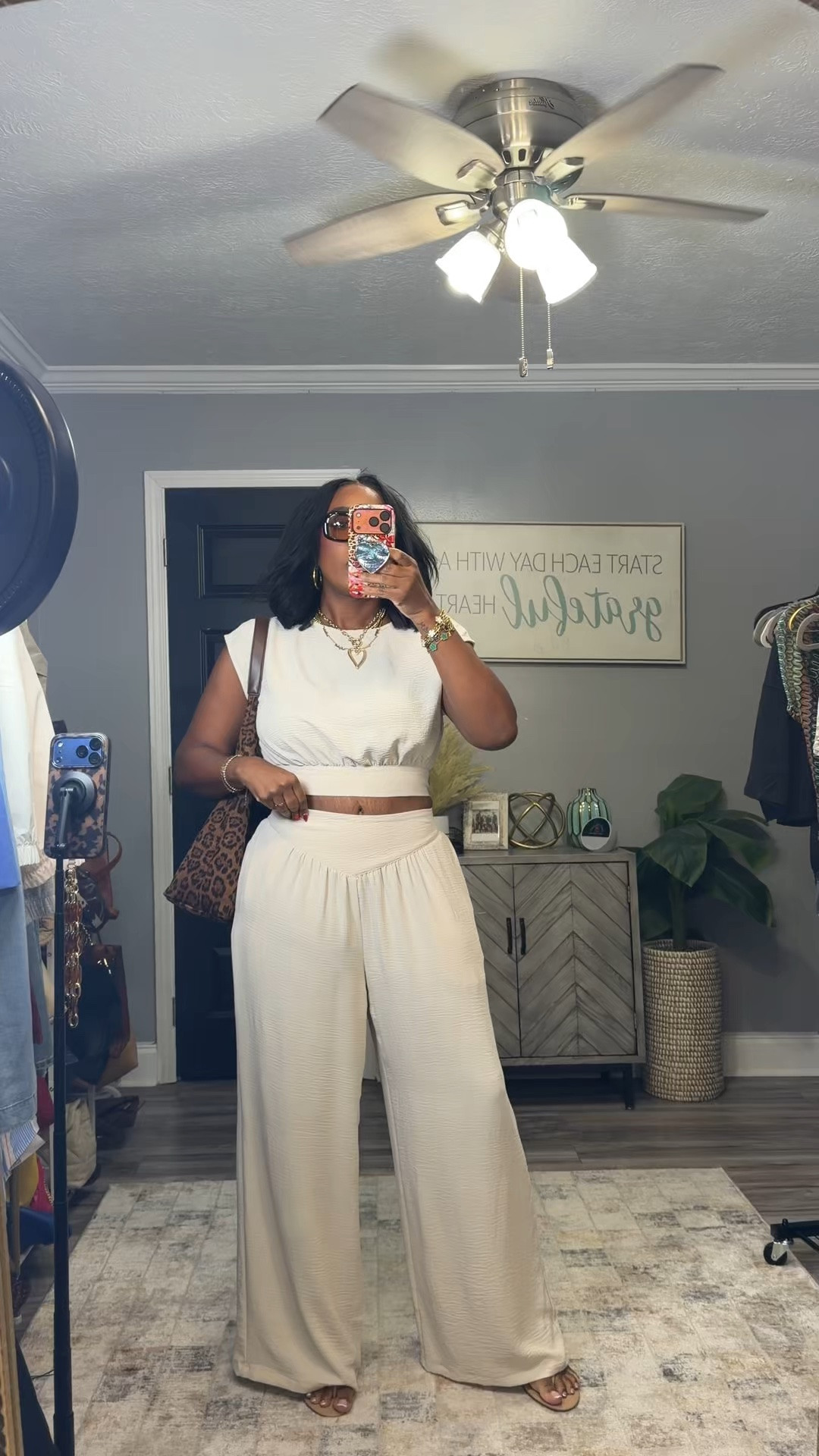 Macy’s understood the assignment with these new arrivals! 🤎✨ From elevated matching sets to effortless everyday denim, these pieces are giving polished, comfortable, and versatile. Whether you’re heading to brunch, date night, vacation, work, or running errands, these outfits make getting dressed so easy.

My favorites have to be the printed two-piece set and the neutral lounge set… but honestly, every look is a winner! Which one are you adding to your cart first?

SIZING REFERENCE/stats- 5’5”, 165 lbs, size 10

#fashionover40 #ltkstyle #macys #macysfinds #fallfashion #matchingsets #widelegjeans #everydaystyle #over40style #wearablefashion

#LTKootd #LTKOver40 #LTKMidsize