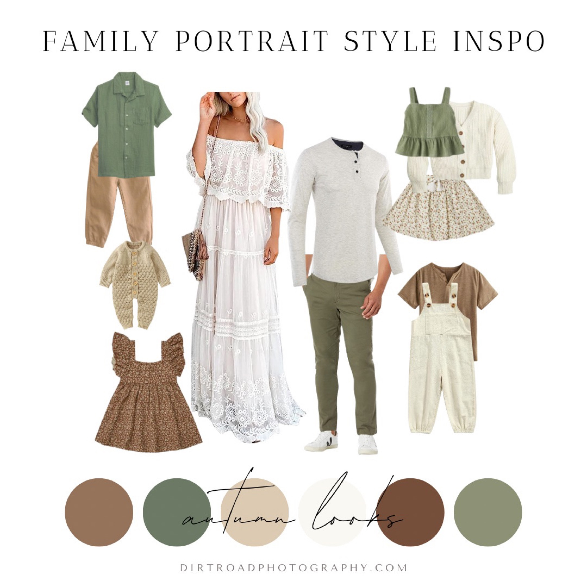 Muted greens for your fall family photo outfits? This combo is perfect for you!

#LTKfamily #LTKkids #LTKSeasonal