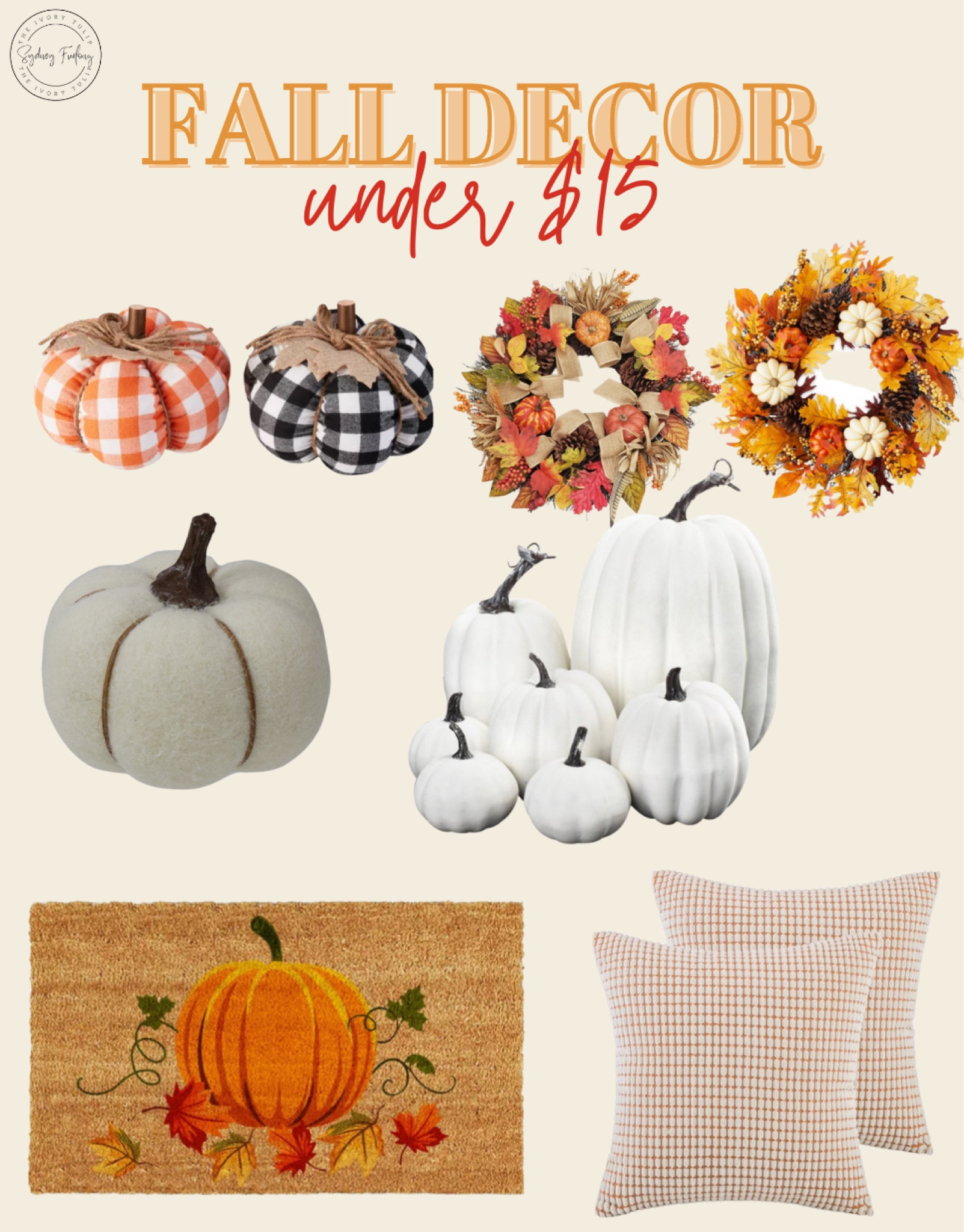 fall, fall decor, fall decor under $15, walmart, walmart fall decor,
walmart decor, pumpkins, pumpkin decor, doormat, fall doormat, pillows, fall pillows,

#LTKunder50 #LTKhome #LTKSeasonal