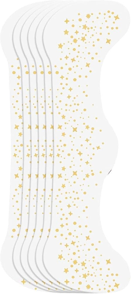 Gold Glitter Freckles Face Tattoo,Sparkle Freckles for Women Kids,Waterproof Face Glitter Tattoo ... | Amazon (US)