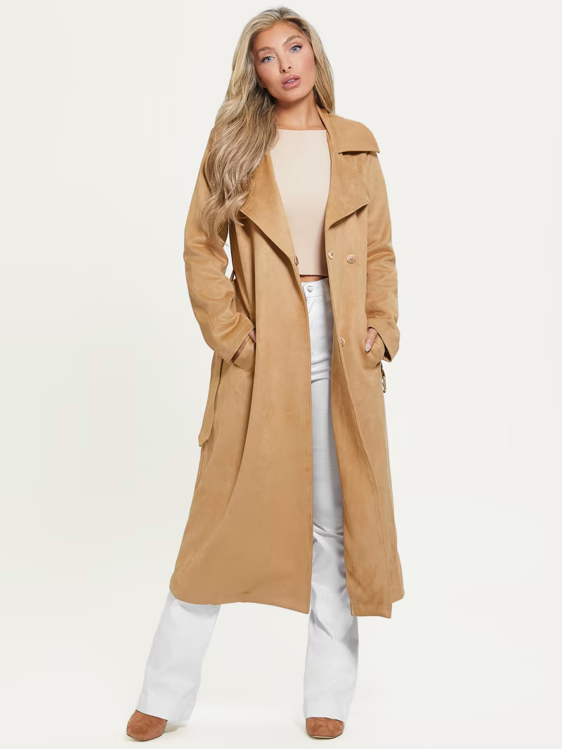 Baraa Longline Trench Coat | Guess (US)