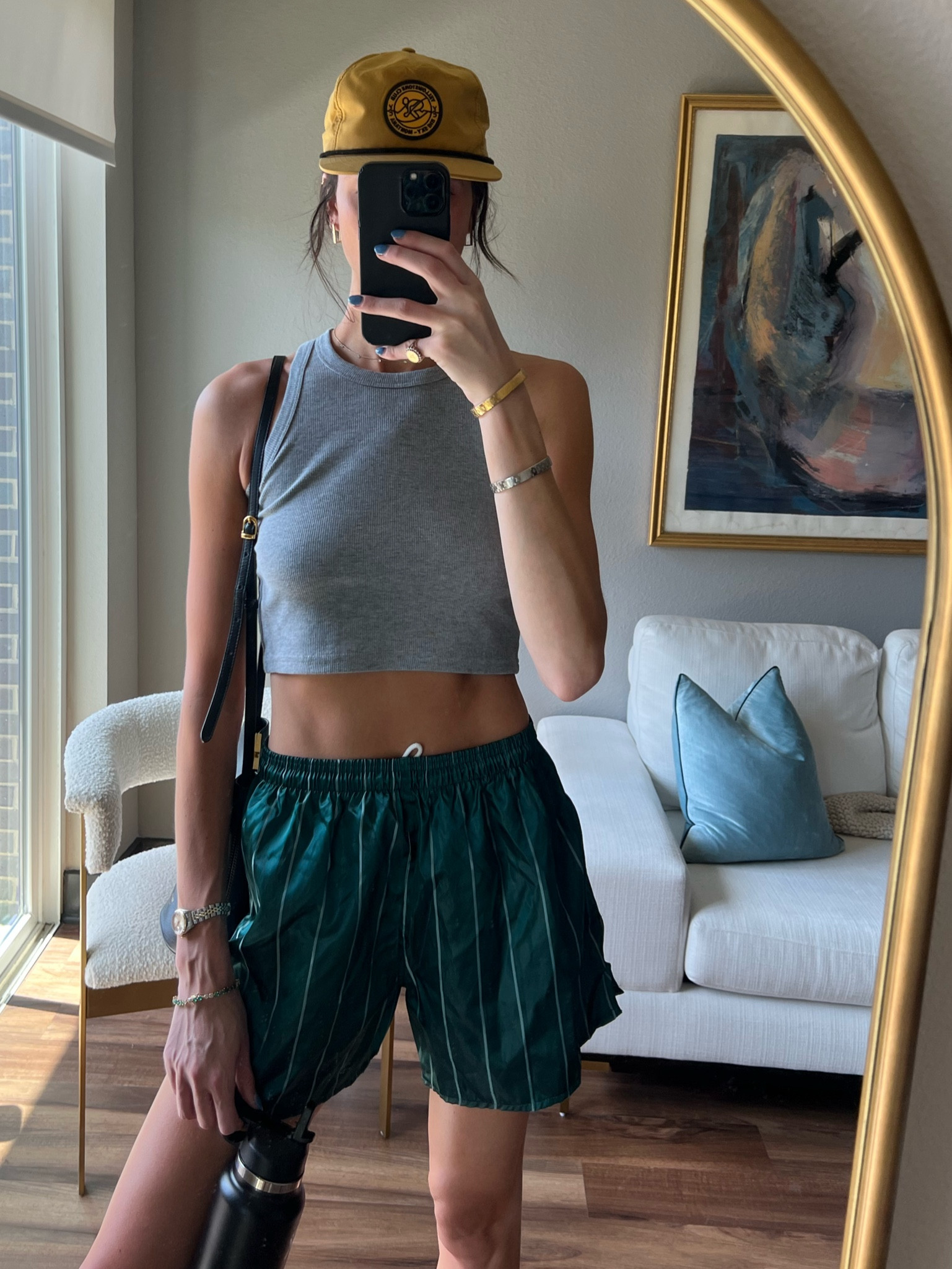 Casual outfit for Saturday errands - shorts are thrifted so added some dupes 

#LTKunder100 #LTKfit