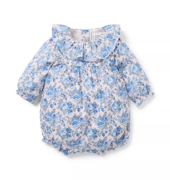 Baby Floral Ruffle Romper | Janie and Jack