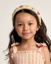 Girls Raffia Fruit Headband - Amalfi Coast - MULTI | Gymboree | Gymboree