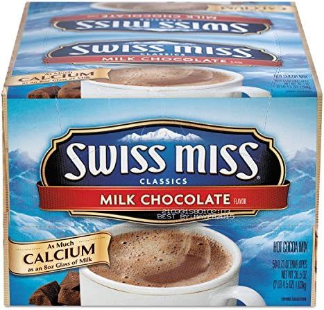 Swiss Miss Hot Cocoa Mix, Regular, 50 Count (Pack of 1) | Amazon (US)