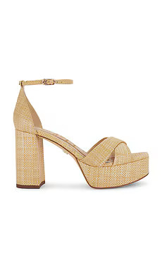 Sam Edelman Jullian Platform Heel in Bleached Beechwood from Revolve.com | Revolve Clothing (Global)