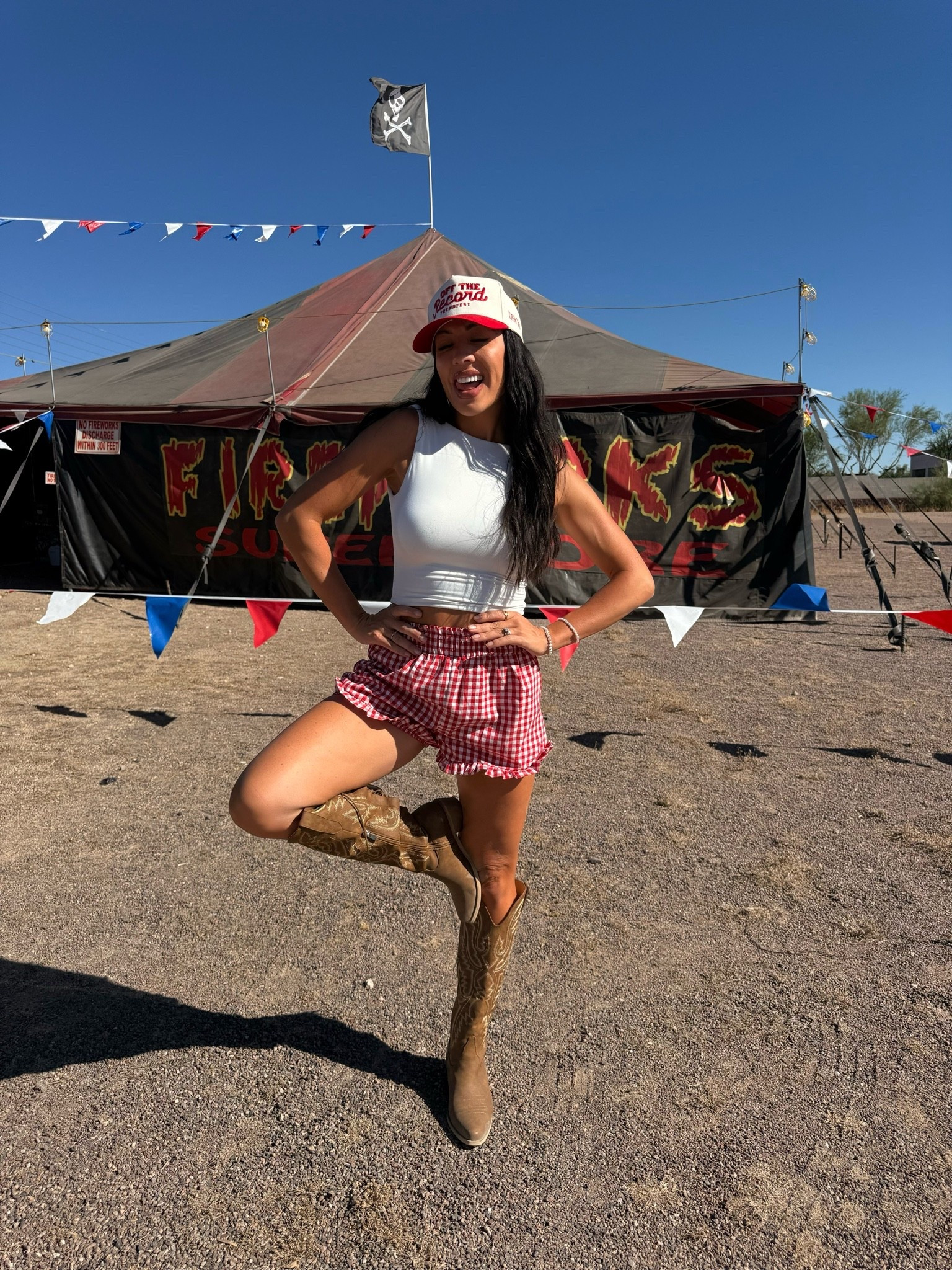 Happy Fourth of July weekend!!! Sharing my festive Americana Amazon look! 

Cowgirl boots 
Gingham shorts 
Trucker hat

#LTKootd #LTKgrwm #LTKdayinmylife