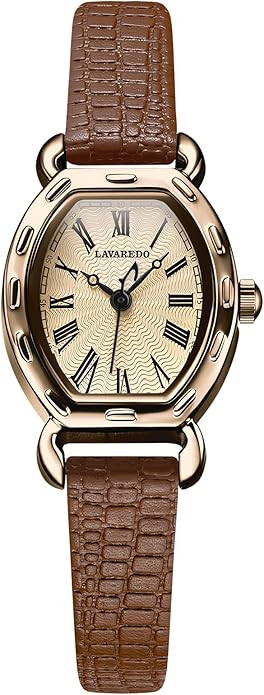 NN BEN NEVIS Watch, Womens Watch Elegant Lychee Leather Strap, Fashion Creative Square Wrist Watc... | Amazon (US)