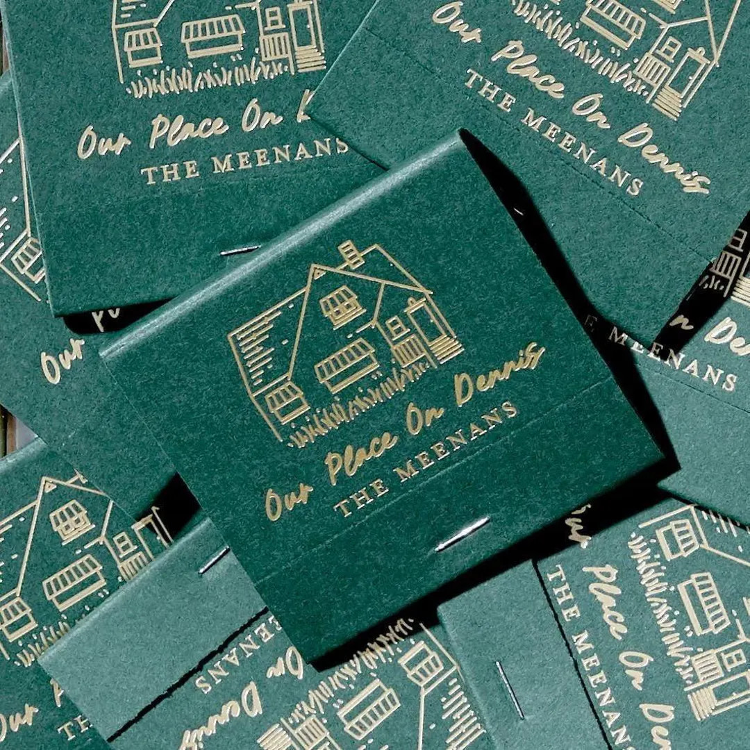 Home Sweet Home Matches - Personalized 30 Strike Matchbooks - Wedding Favors, Custom Matches, Foi... | Etsy (US)