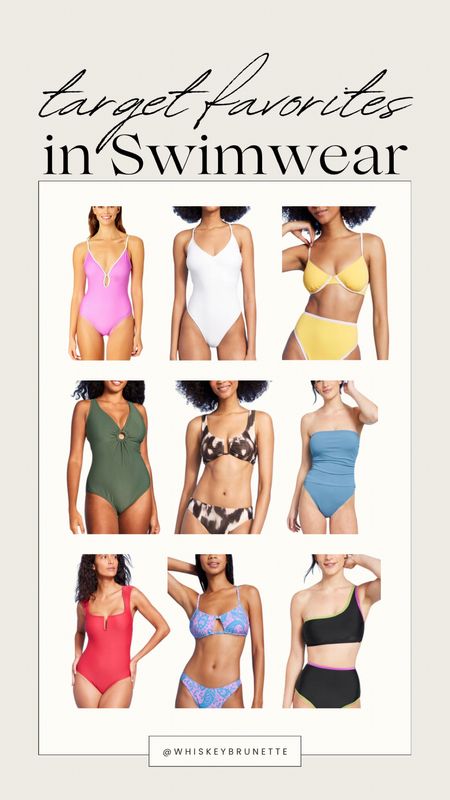 New in Target swimwear! Such cute bathing suits for summer.


#LTKstyletip #LTKsalealert #LTKfindsunder50