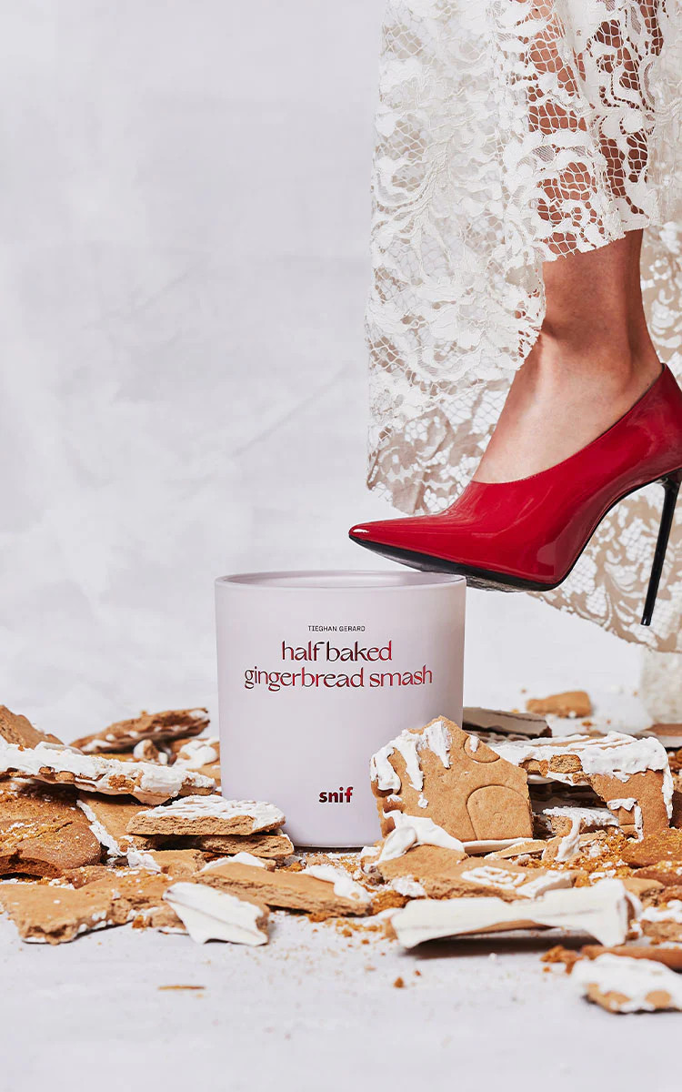 Half Baked Gingerbread Smash Candle | Snif
