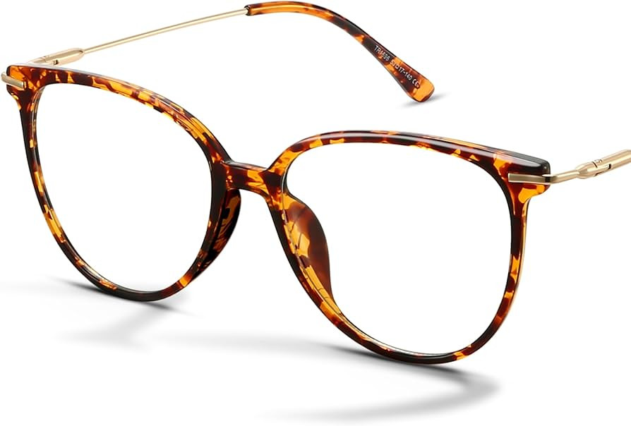 Gaoye Blue Light Blocking Glasses - Trending Round TR90 Frames, Metal Arms, UV400 Protection - Ma... | Amazon (US)
