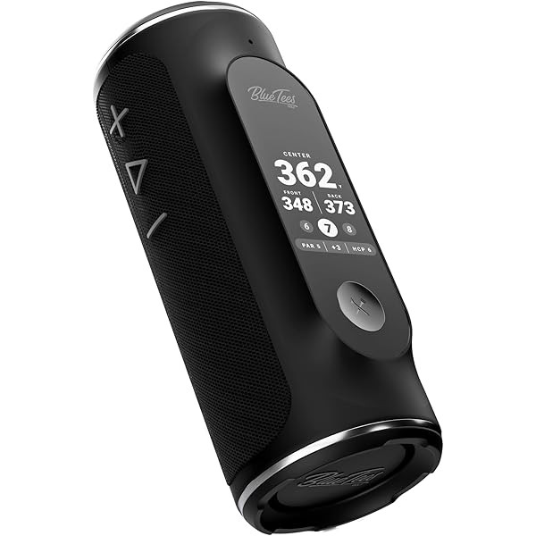 Blue Tees Golf Player+ GPS Speaker with Touch Screen Display - 10+ Hours Battery - Visual + Audible  | Amazon (US)