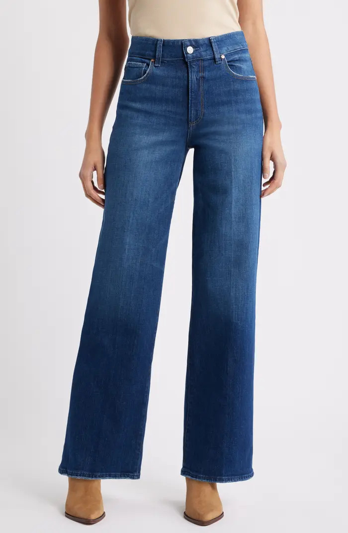 PAIGE Sasha High Waist Wide Leg Jeans | Nordstrom | Nordstrom
