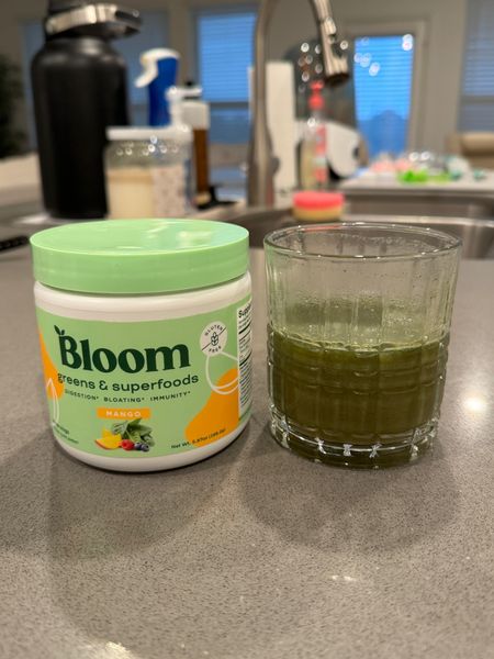 Daily greens that actually taste good with OJ lol 