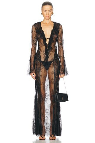 Bananhot Nori Maxi Dress in Black | FWRD 