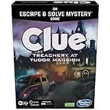 Clue Board Game Treachery at Tudor Mansion, Clue Escape Room Game, Murder Mystery Games, Cooperat... | Amazon (US)