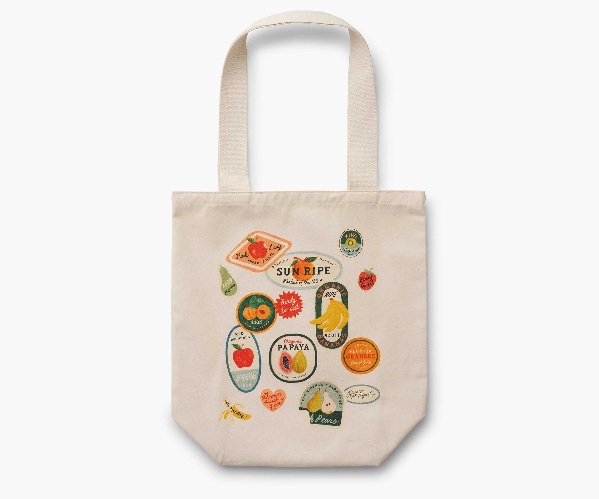 Canvas Tote Bag - Fruit Stand | Rifle Paper Co.