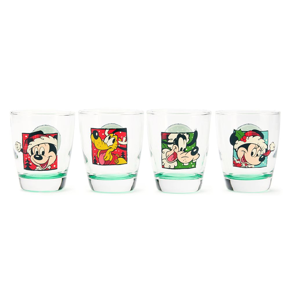 Mickey Mouse and Friends Holiday Glasses Set | Disney Store
