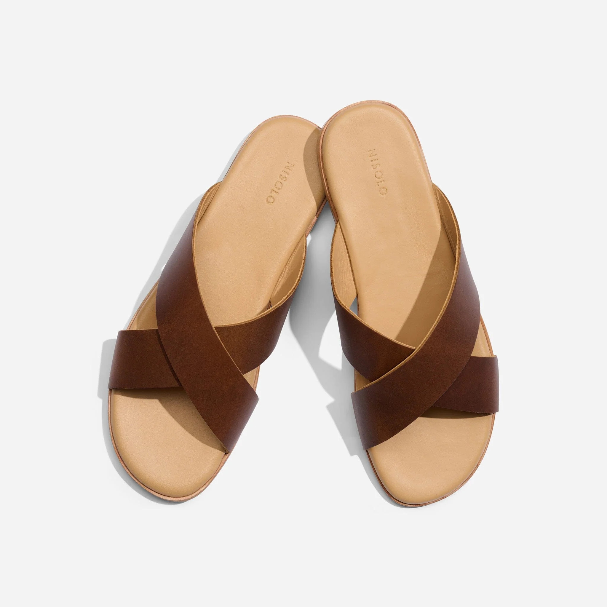 Dante Cross Strap Sandal | Nisolo