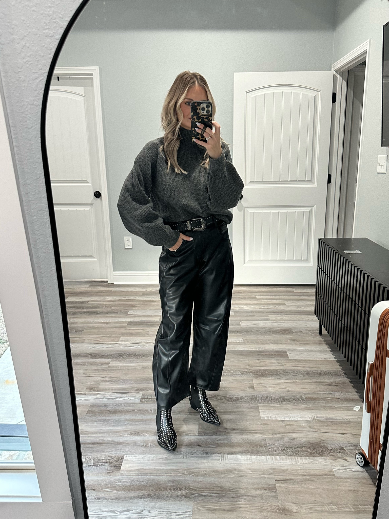 XS sweater, small pants (need XS), shoes are old but linked similar 

#LTKWorkwear #LTKStyleTip #LTKFindsUnder50