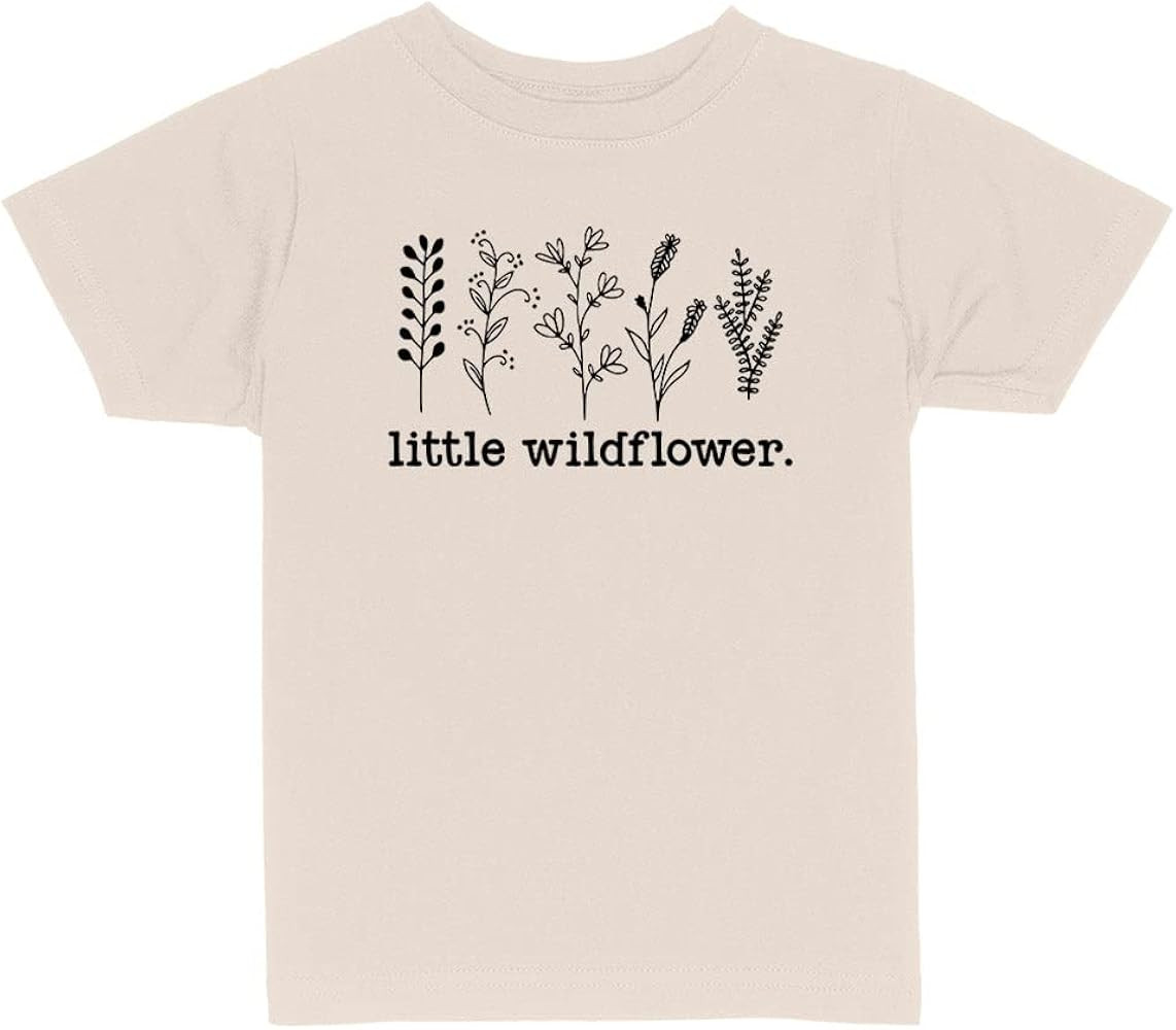 Little Wildflower Toddler Kids T-Shirt | Amazon (US)