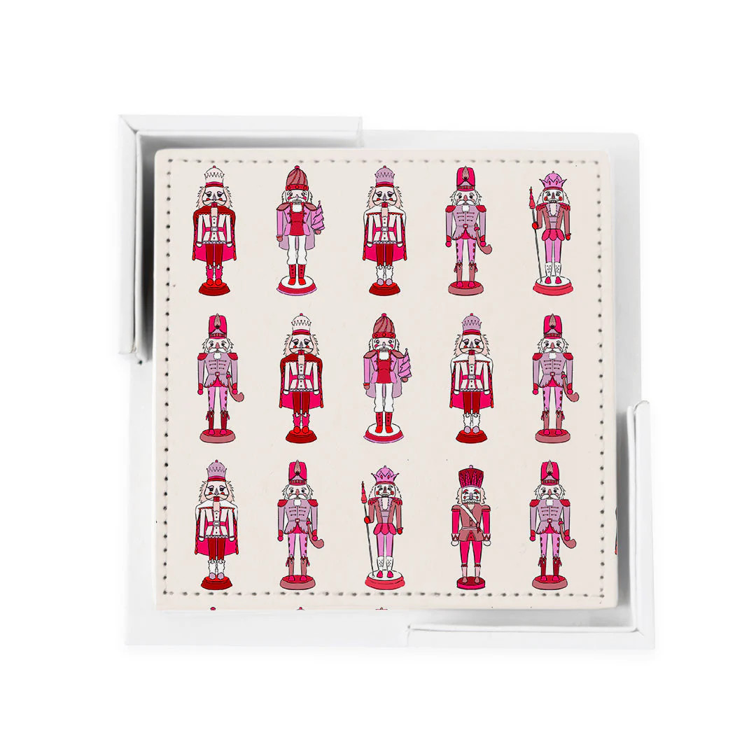 Holiday March Coaster Set | Katie Kime Inc