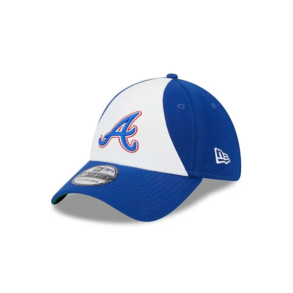 Kids' Atlanta Braves New Era City Connect 39Thirty FittedHat Adjustable Hat One Size Navy | Scheels