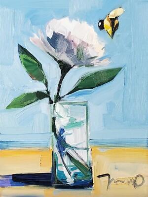 JOSE TRUJILLO Oil Painting IMPRESSIONISM Collectible ORIGINAL Still Life Floral  | eBay | eBay US