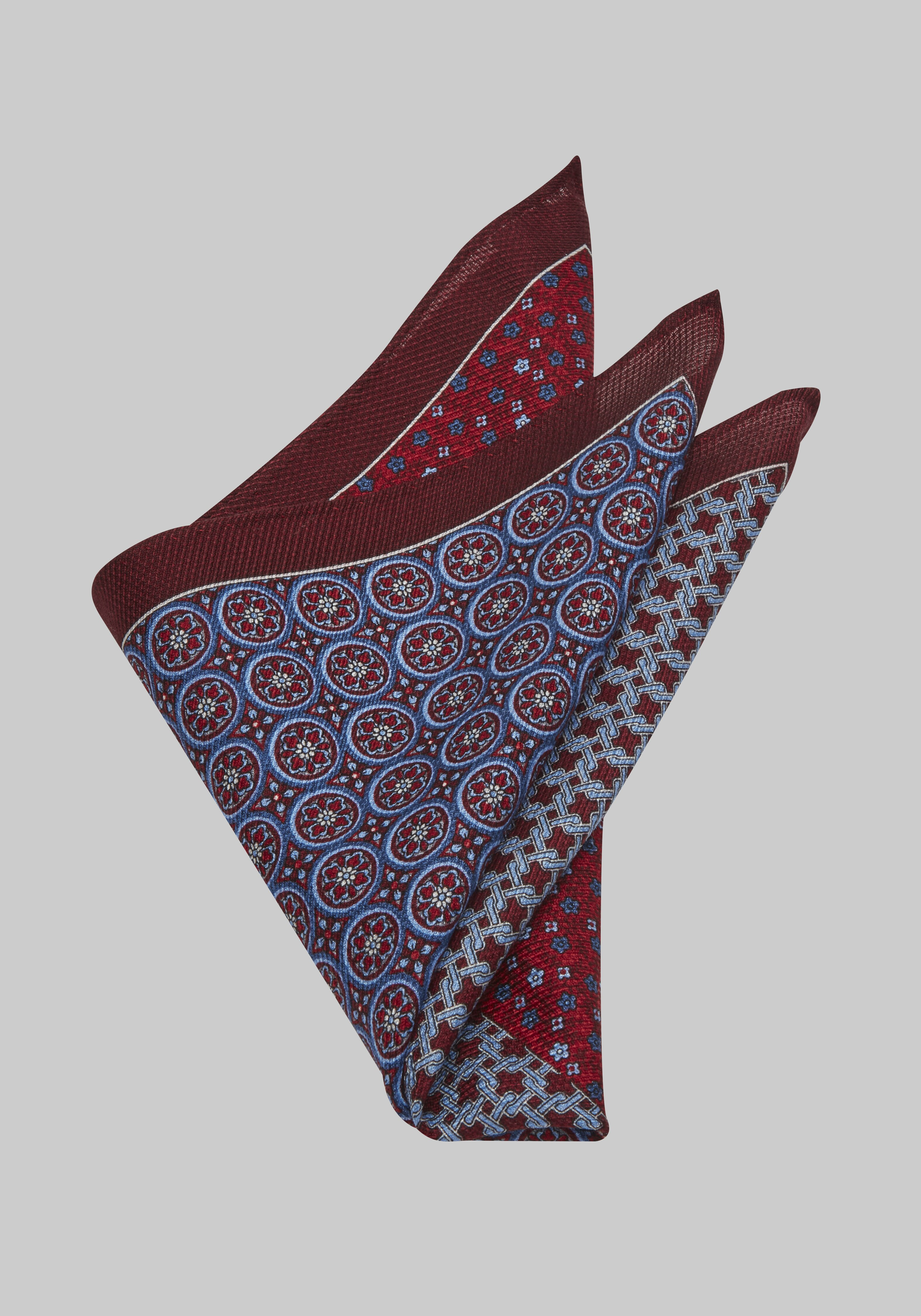 Jos. A. Bank Four Pattern Pocket Square | Jos. A. Bank