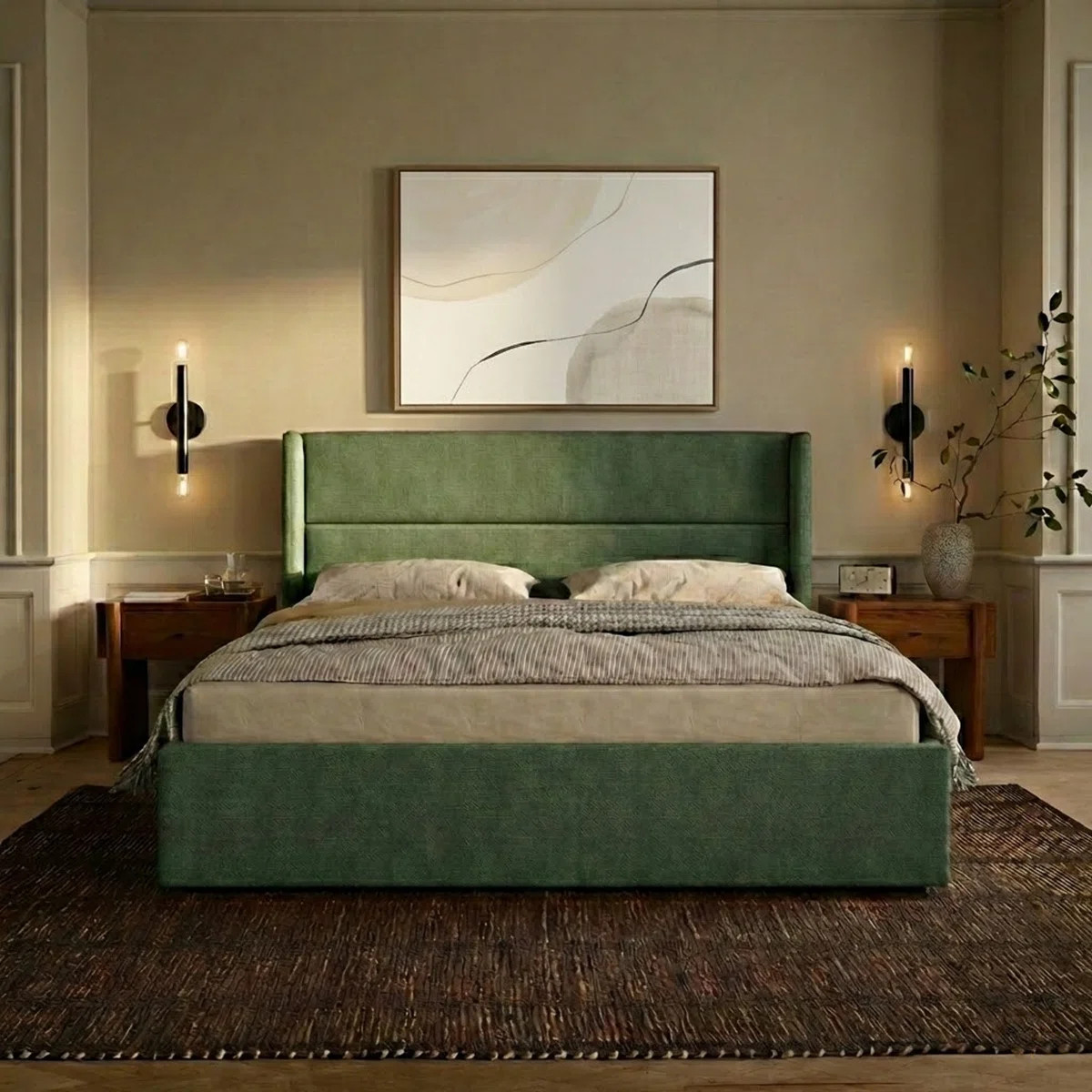 Latitude Run® Gaillarde Hydraulic Lift Up Storage Upholstered Platform Bed & Reviews | Wayfair | Wayfair North America