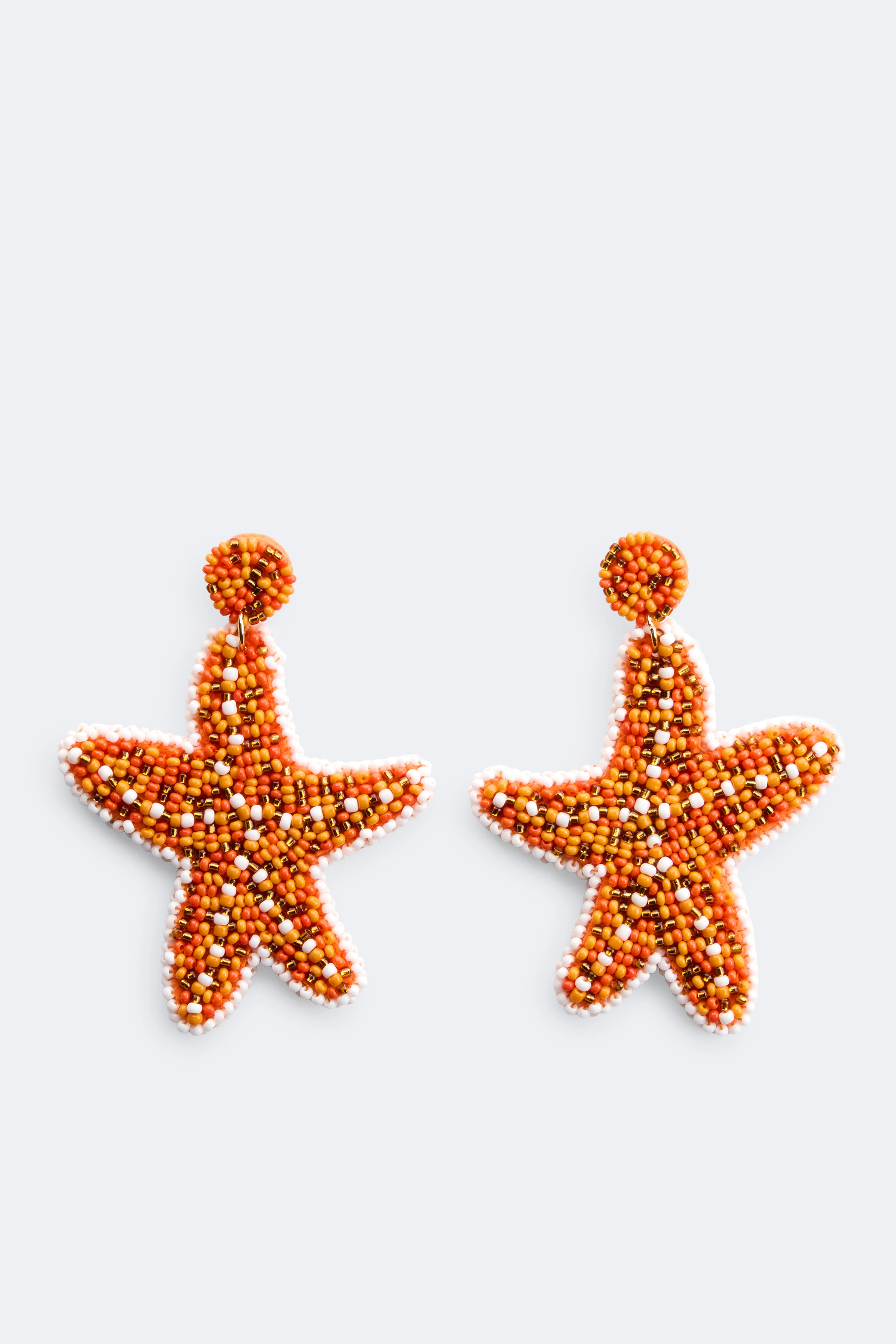 Starfish Earring In Orange Multi | Simon Miller
