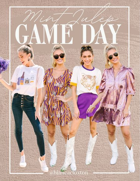 Game Day Style 🐅🏈 || Mint Julep 

Tigers, football, tailgate, tailgating, touchdown, LSU, Louisiana State University, Louisiana, purple, gold



#LTKstyletip #LTKSeasonal #LTKBacktoSchool