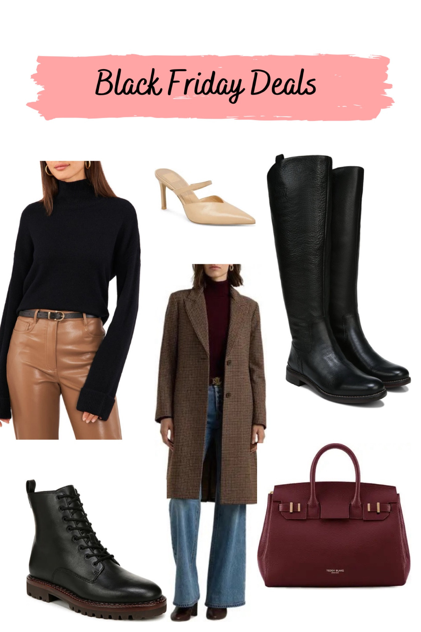 Black Driday Deals | Coat | Combat Boots | Handbag

#LTKSaleAlert #LTKHoliday #LTKCyberWeek