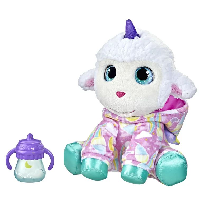 furReal Sweet Jammiecorn Lamb Interactive Plush Toy, Light-Up Toy, 30+ Sounds | Walmart (US)