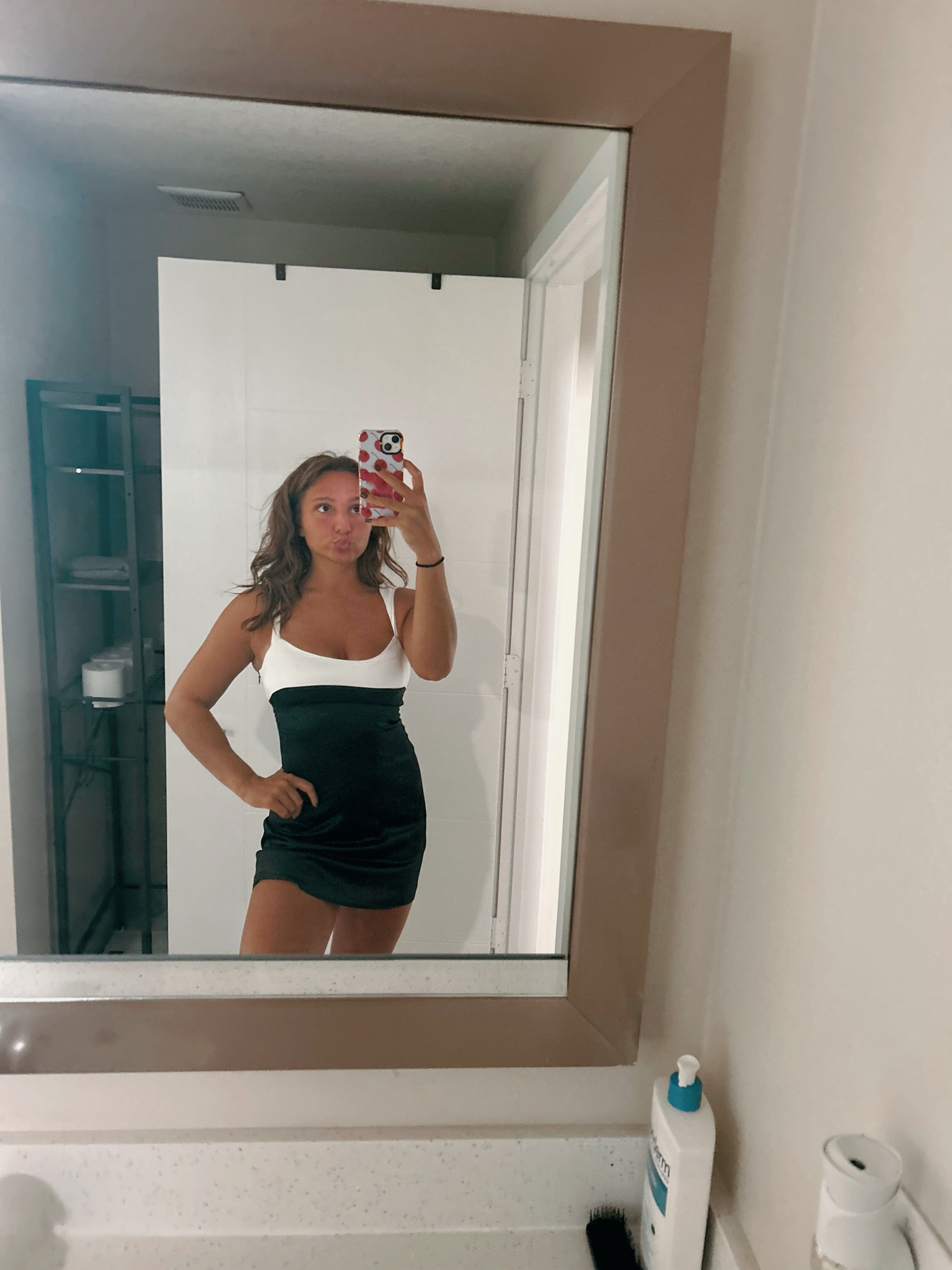 wearing a size 4!